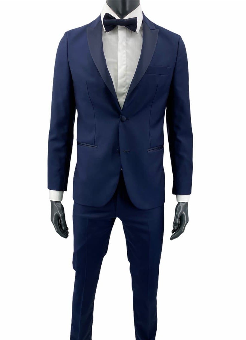 Abito Cerimonia Uomo Elegante Completo Invitato Slim Fit Drop 8